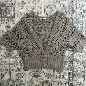 Crochet Shawl Sweater